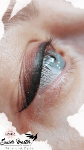 Consultation Eyeliner Cosmetic Tattoo. Cosmetic and Mediical Tattoo by Dasha. Permanent makeup and reconstructive tattoo, scalp micro-pigmentation in Christchurch, New Zealand