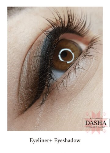 Consultation Eyeliner Cosmetic Tattoo. Cosmetic and Mediical Tattoo by Dasha. Permanent makeup and reconstructive tattoo, scalp micro-pigmentation in Christchurch, New Zealand