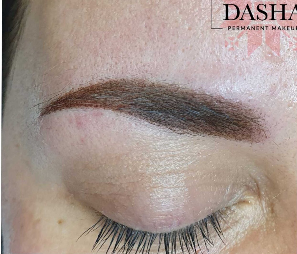 Eyebrows Cosmetic Tattoo. Cosmetic and Mediical Tattoo by Dasha. Permanent makeup and reconstructive tattoo, scalp micro-pigmentation in Christchurch, New Zealand