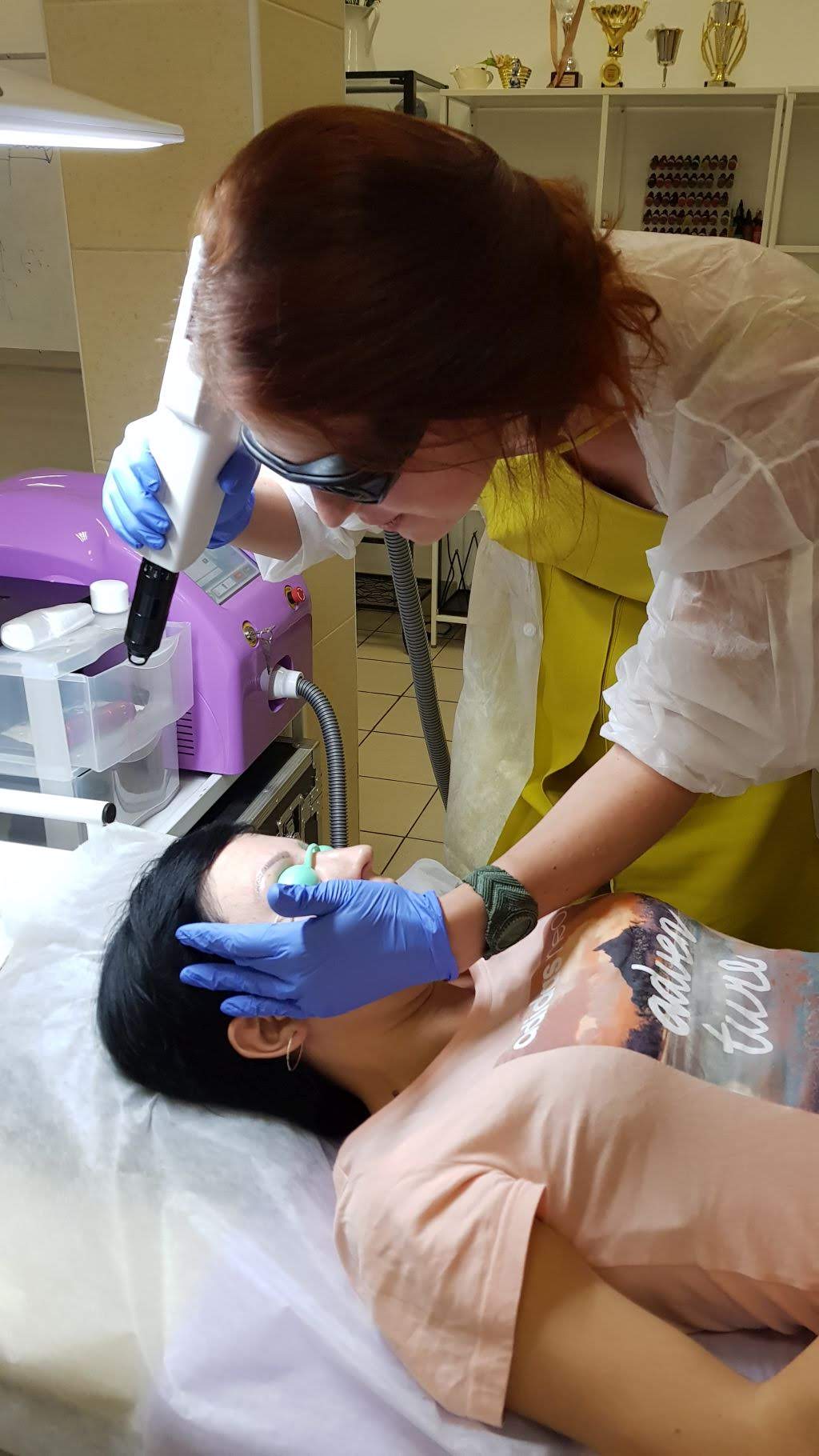 Laser Tattoo Removal Process. Cosmetic and Mediical Tattoo by Dasha. Permanent makeup and reconstructive tattoo, scalp micro-pigmentation in Christchurch, New Zealand