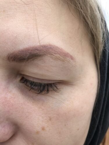 Touch-up for a tattoo that`s been done by someone else. Cosmetic and Mediical Tattoo by Dasha. Permanent makeup and reconstructive tattoo, scalp micro-pigmentation in Christchurch, New Zealand
