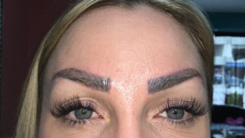Touch-up for a tattoo that`s been done by someone else. Cosmetic and Mediical Tattoo by Dasha. Permanent makeup and reconstructive tattoo, scalp micro-pigmentation in Christchurch, New Zealand