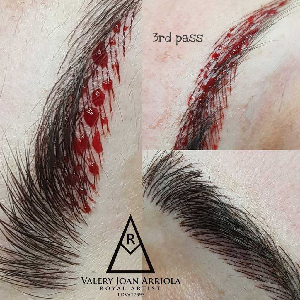 Consultation Eyebrows Cosmetic Tattoo. Cosmetic and Mediical Tattoo by Dasha. Permanent makeup and reconstructive tattoo, scalp micro-pigmentation in Christchurch, New Zealand