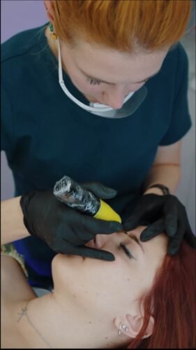 Consultation Eyebrows Cosmetic Tattoo. Cosmetic and Mediical Tattoo by Dasha. Permanent makeup and reconstructive tattoo, scalp micro-pigmentation in Christchurch, New Zealand