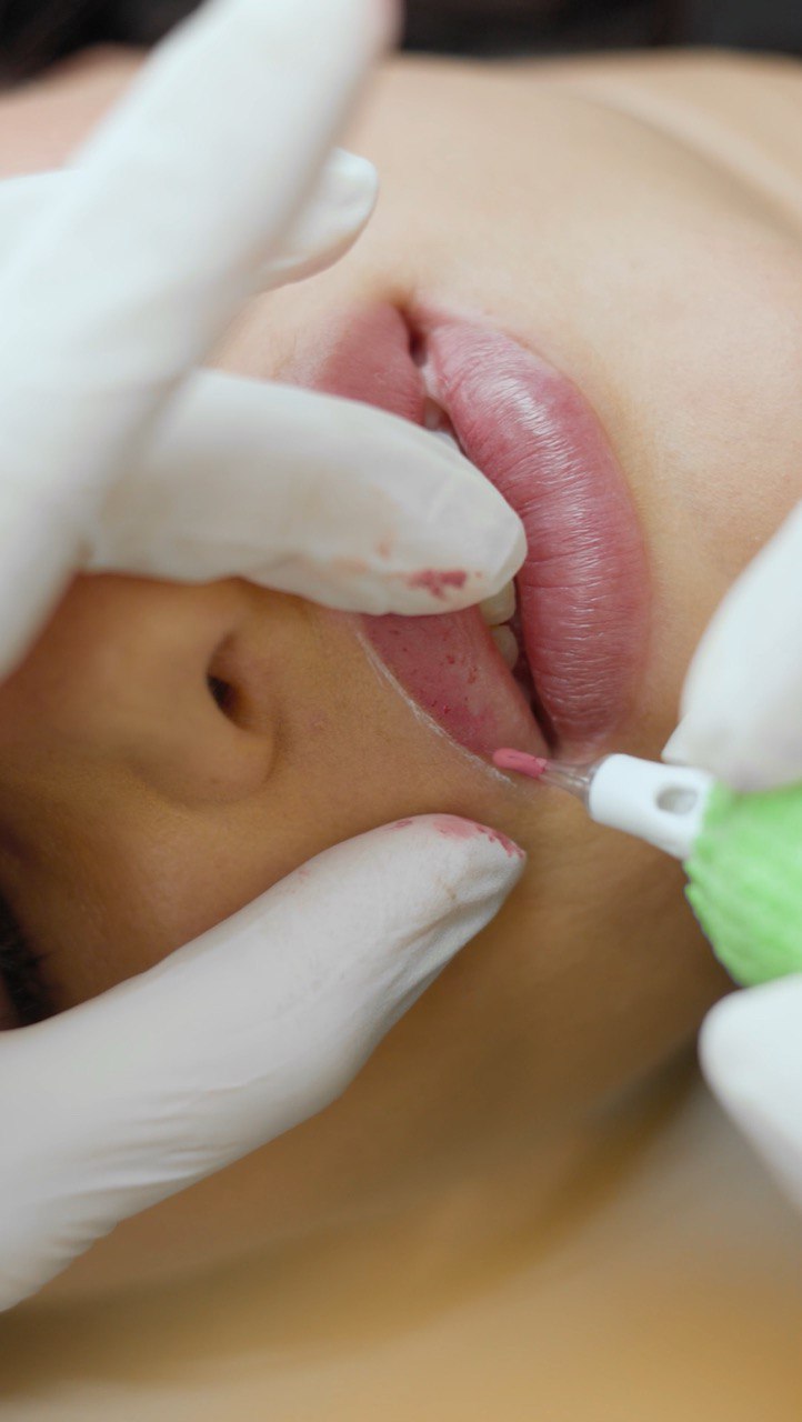 Lip tattoo preparation and aftercare guide by Dasha Cosmetic and Medical Tattoo in Christchurch