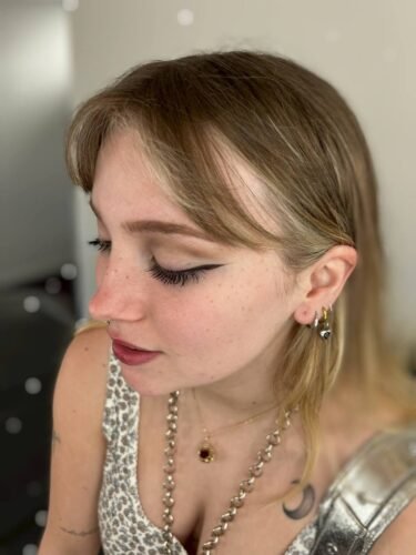 Freckles or a Beauty Mark Cosmetic Tattoo. Cosmetic and Mediical Tattoo by Dasha. Permanent makeup and reconstructive tattoo, scalp micro-pigmentation in Christchurch, New Zealand