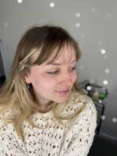 Freckles or a Beauty Mark Cosmetic Tattoo. Cosmetic and Mediical Tattoo by Dasha. Permanent makeup and reconstructive tattoo, scalp micro-pigmentation in Christchurch, New Zealand