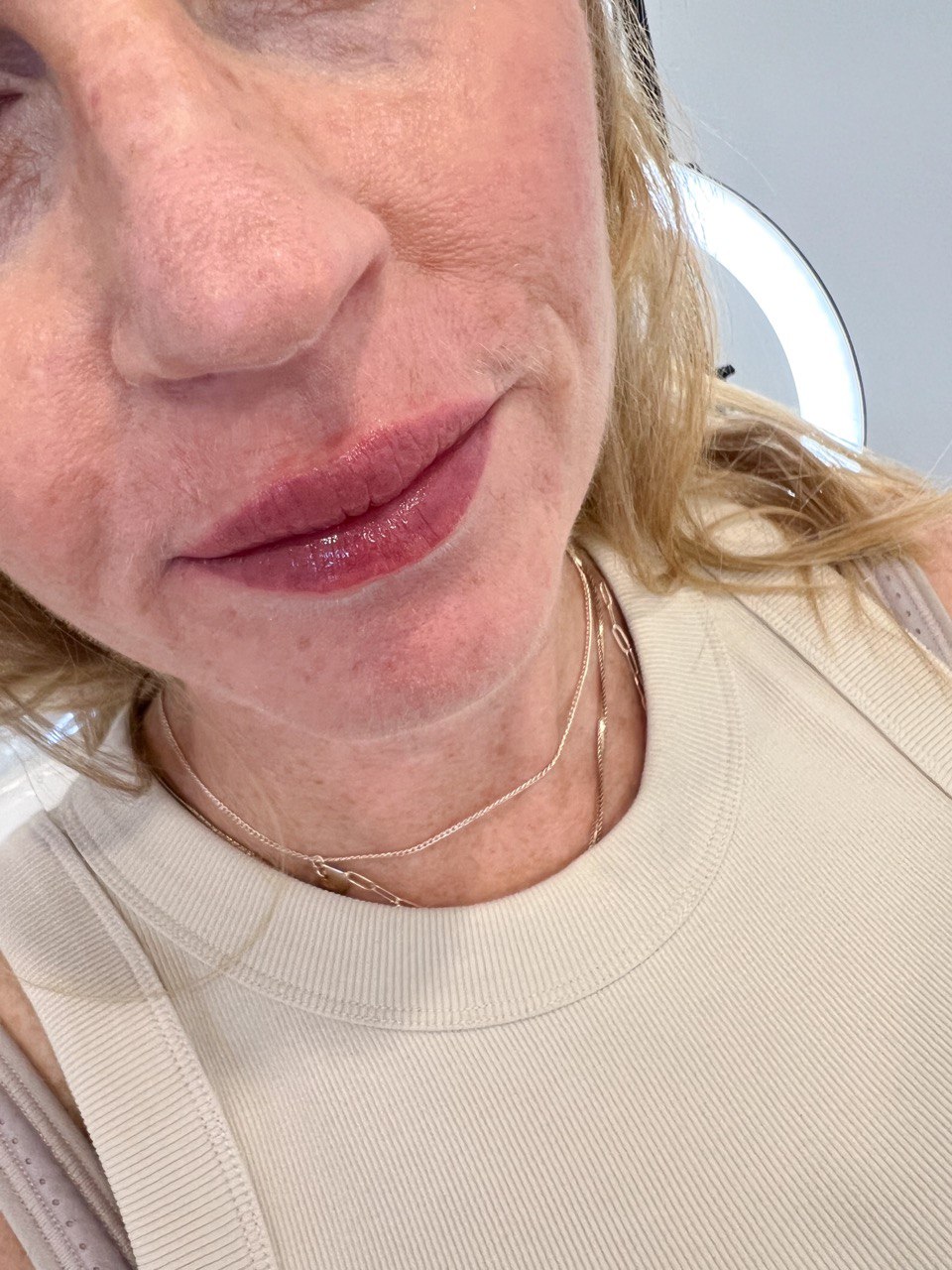 Lip Blush Tattoo. Cosmetic and Mediical Tattoo by Dasha. Permanent makeup and reconstructive tattoo, scalp micro-pigmentation in Christchurch, New Zealand