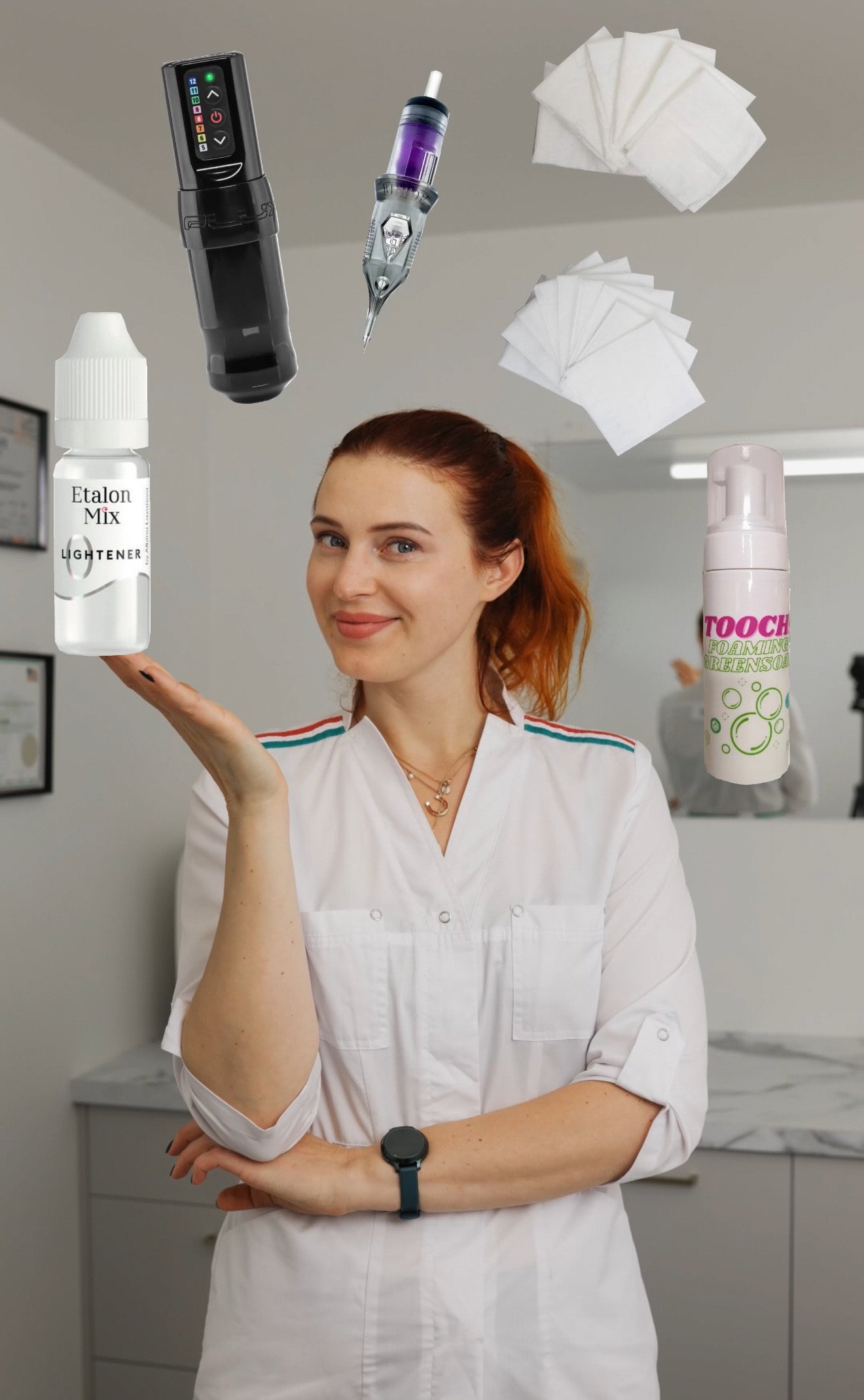 Online Course. Cosmetic and Mediical Tattoo by Dasha. Permanent makeup and reconstructive tattoo, scalp micro-pigmentation in Christchurch, New Zealand