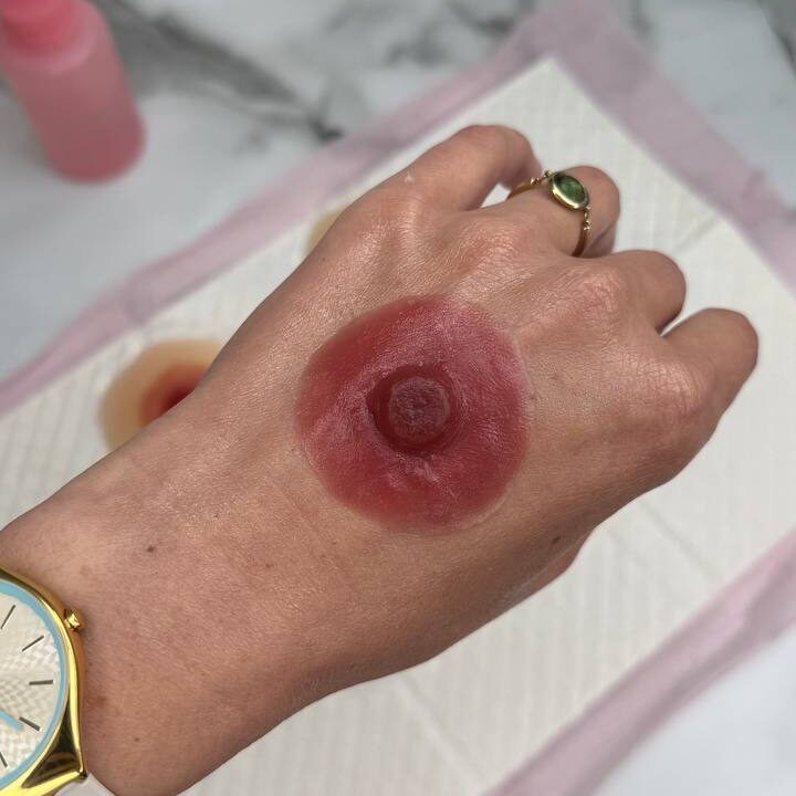 Custom Silicone Nipple & Areola Prosthetics. Cosmetic and Mediical Tattoo by Dasha. Permanent makeup and reconstructive tattoo, scalp micro-pigmentation in Christchurch, New Zealand