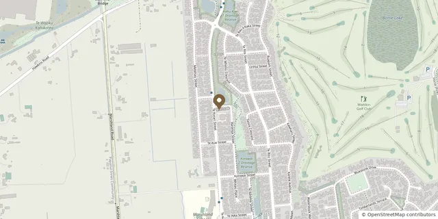 Map showing Aesthetica Clinic, 41c Raranga Street, Marshland, Christchurch